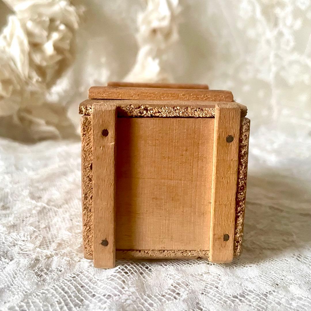 ショコラムニエウッドコンテナB 木箱 ボックス フランスアンティーク