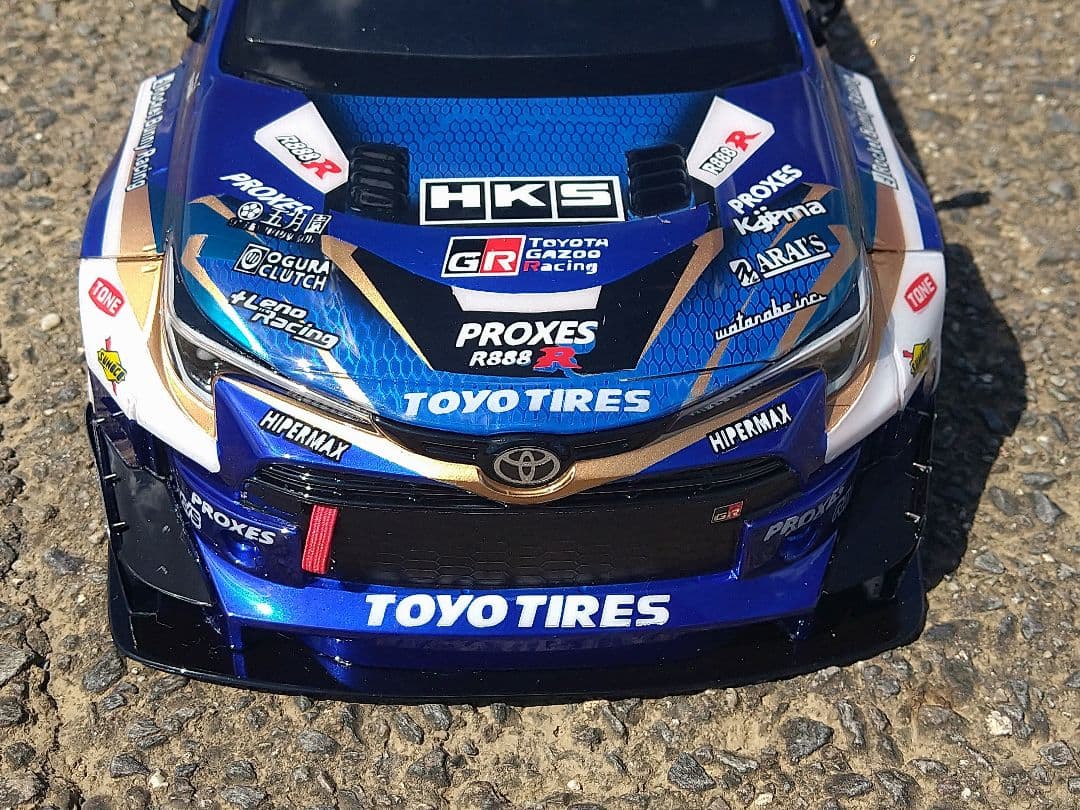 アディクション PANDEM GRカローラ TOYOカラー 新品ラジコンボディ
