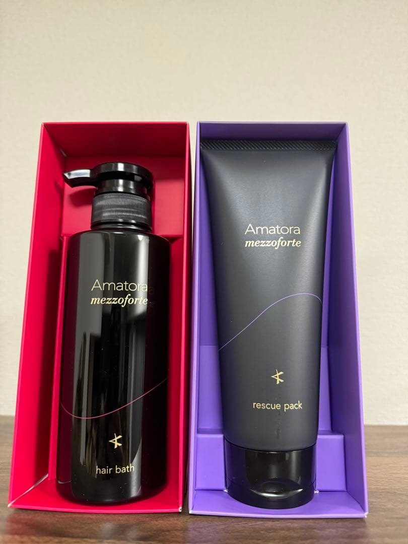 アマトラ メゾフォルテヘアバス335mlレスキューパック225g - メルカリ