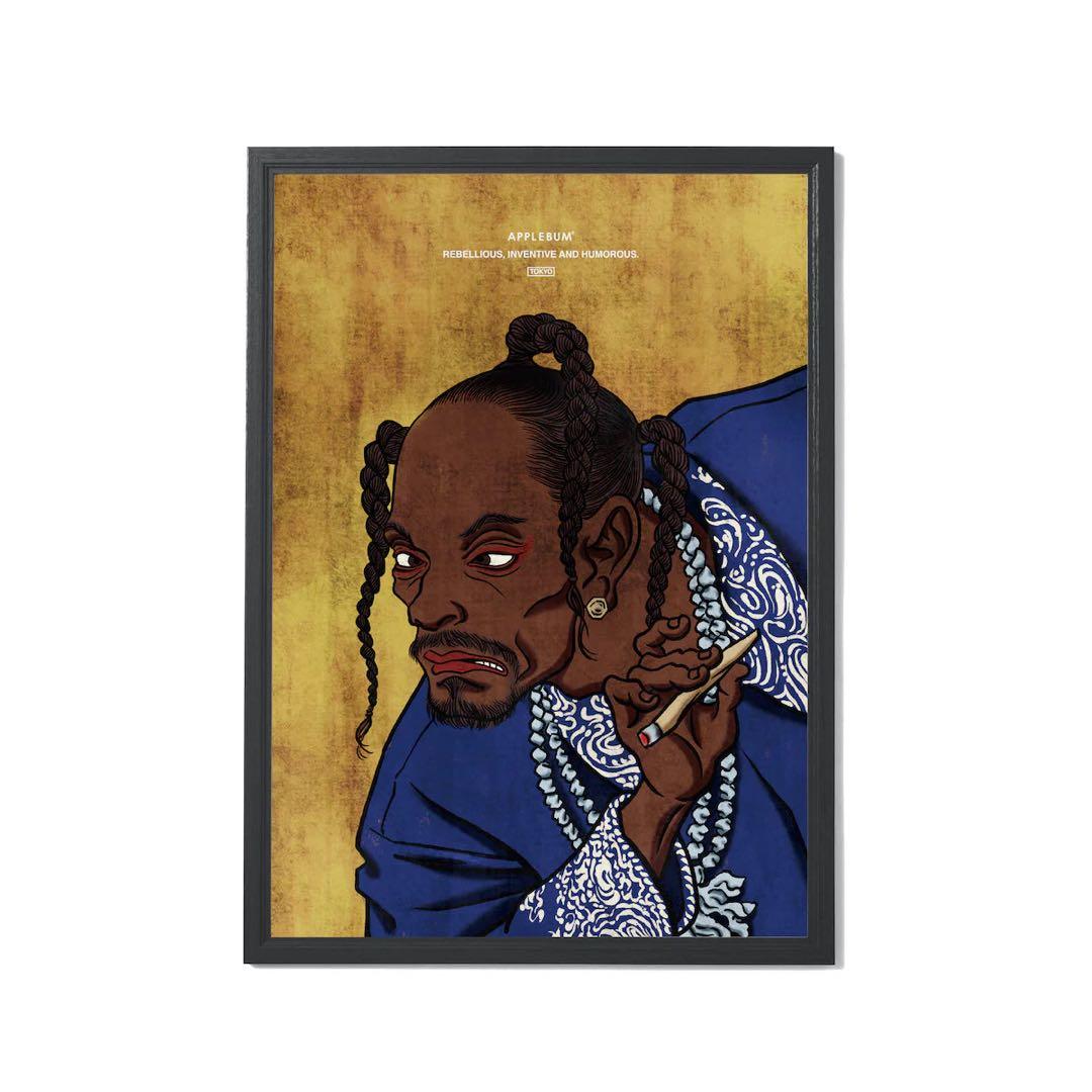 APPLEBUM（アップルバム）浮世絵 A1 Poster アップルバム APPLEBUM “2 of Amerikaz Most Wanted” ウキヨエ A1