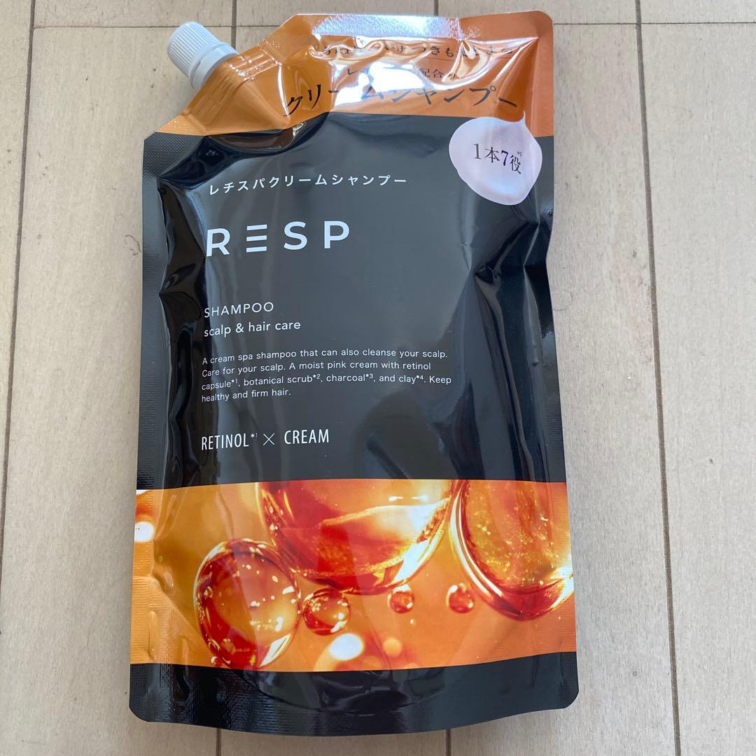 RESP レチスパクリームシャンプー 詰め替え400g 3個セット - メルカリ