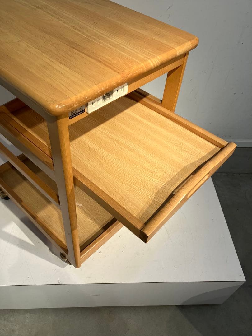 曙工芸、オールド、キッチンワゴン、レトロ、和モダン、キツツキ