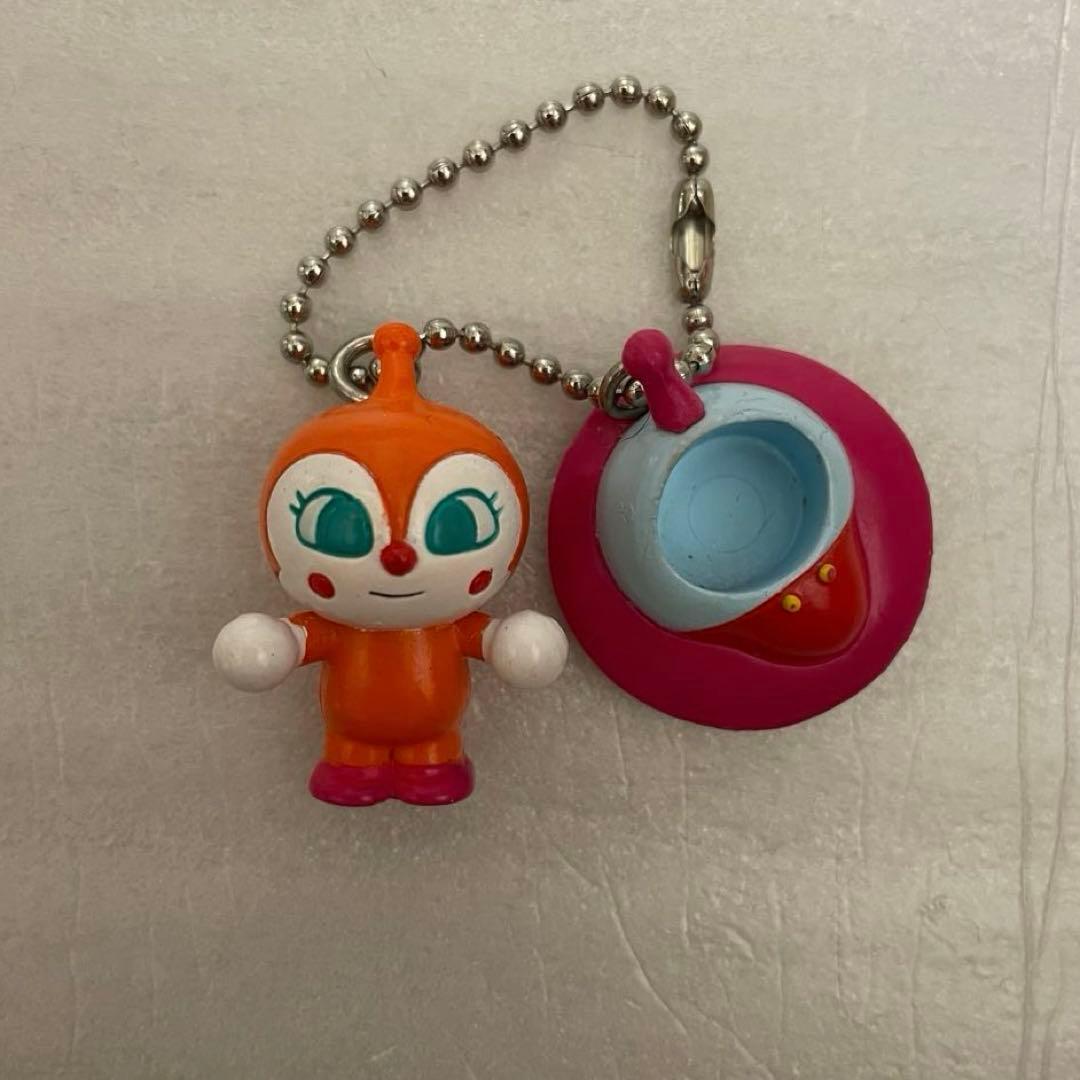 激レア アンパンマン ミニフィギュア キーホルダー ドキンUFO 当時物