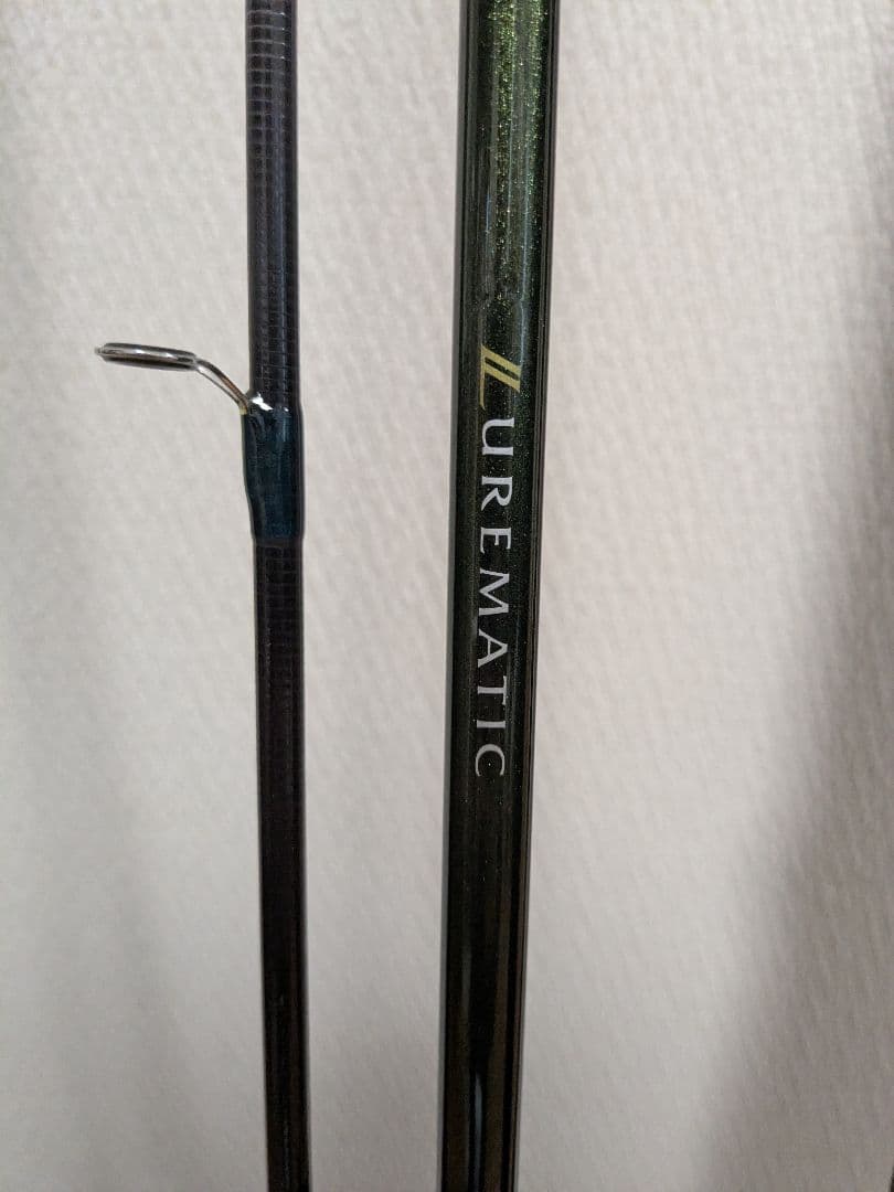 スピニングロッド2本 LUREMATIC S86ML＆BASS X 662LS