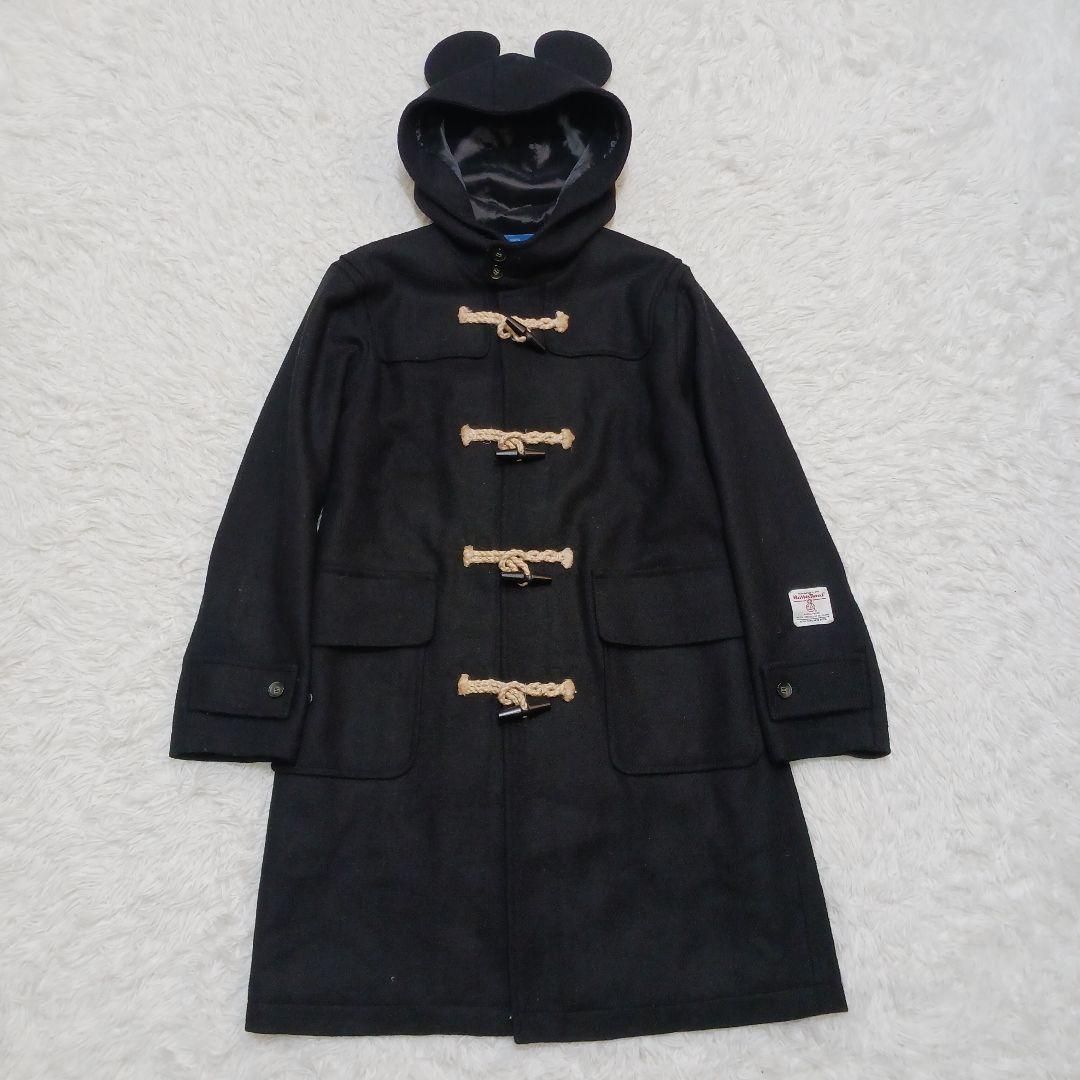 ✨未使用級✨ディズニーリゾート×ハリスツイード ダッフル ミッキー