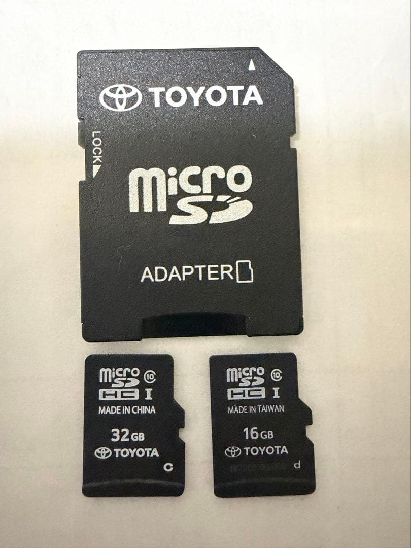 ③⑧ TOYOTA microSDカード 16GB 32GB セット ③⑧ TOYOTA microSDカード 16GB 32GB セット 2026年最新】Yahoo