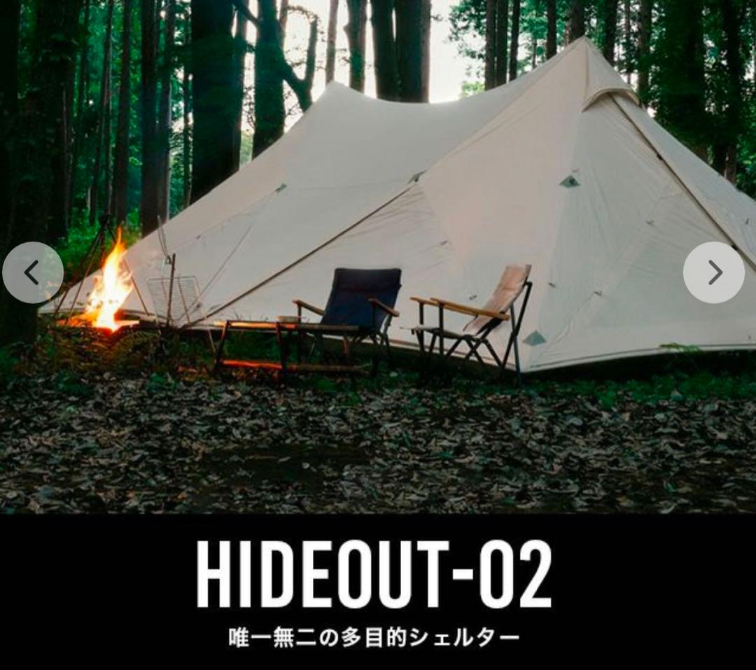 値下げ　鎌倉天幕　ハイドアウト02 新品未使用 鎌倉天幕】HIDEOUT-02D（ハイドアウト-02D）｜テント｜ニューテック