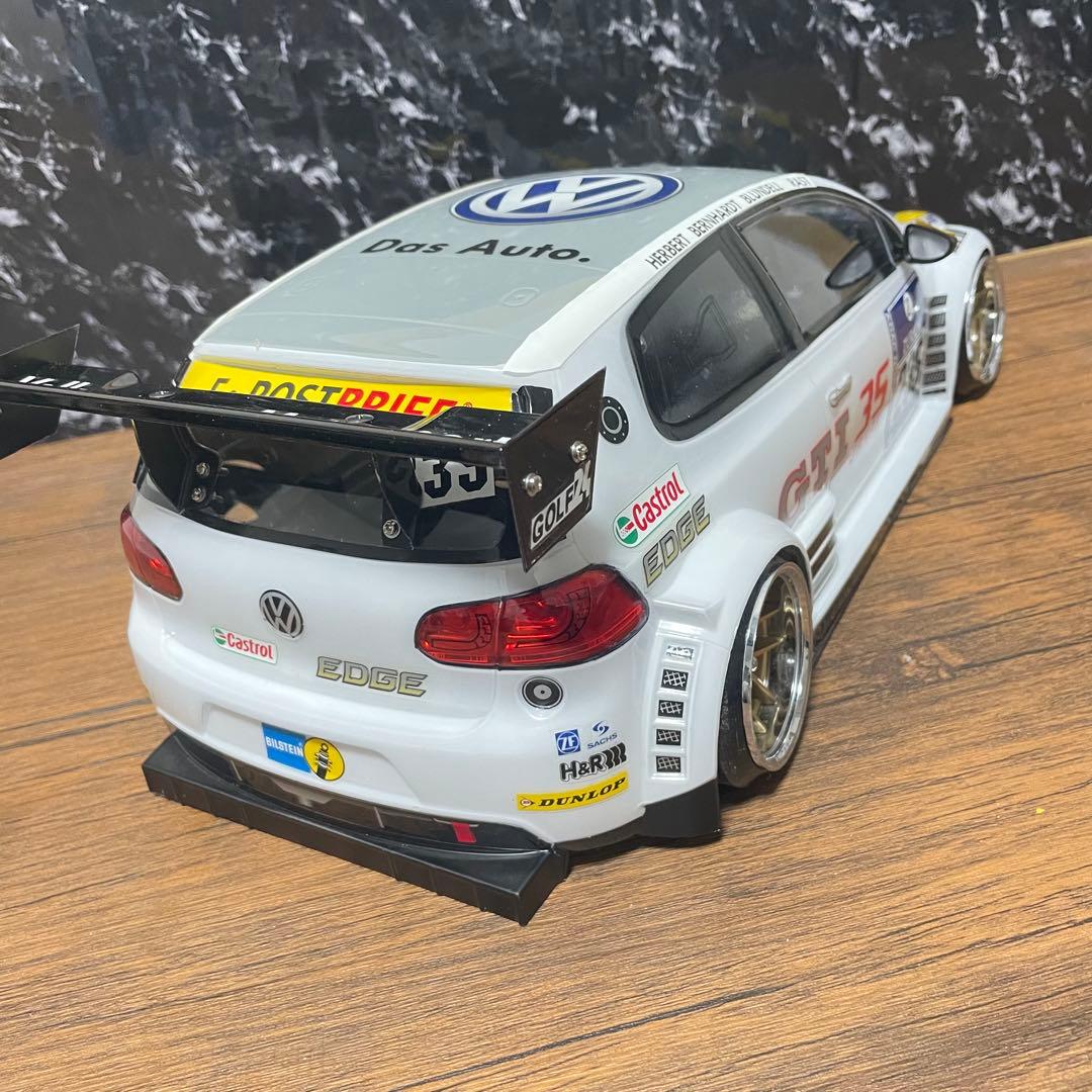 vw フォルクスワーゲン ゴルフ24 1/10ラジコンボディツーリング タミヤ