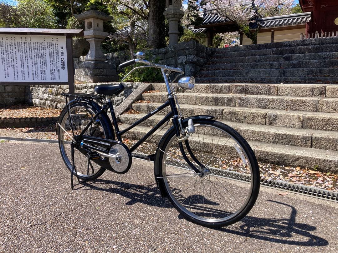 美品 ブリヂストン 実用車 昭和 レトロ 自転車 ビンテージ ロッド