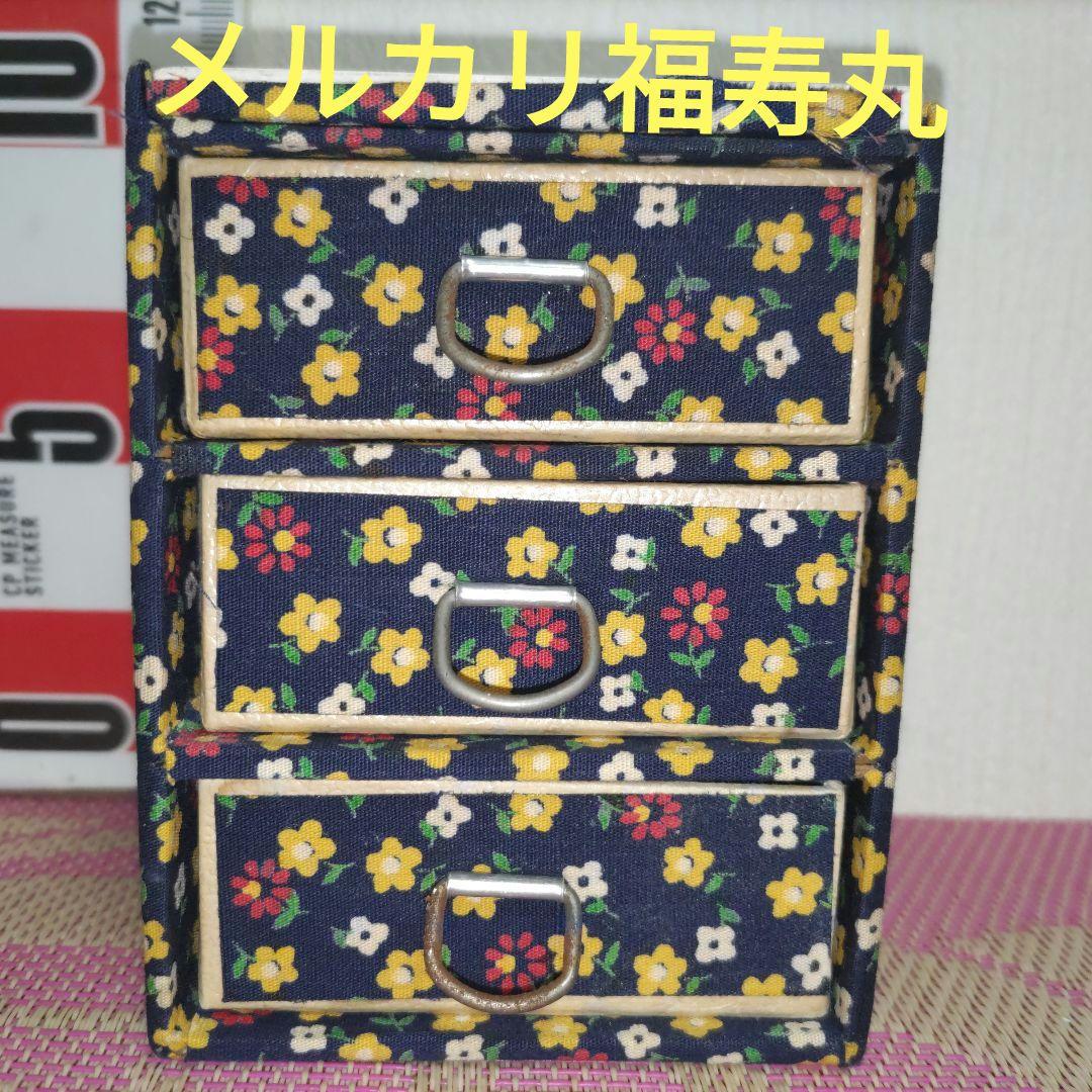 当時品　希少　やなせたかし　詩　ポエム　ピエロ　タイル付き　引き出し式　小物入れ