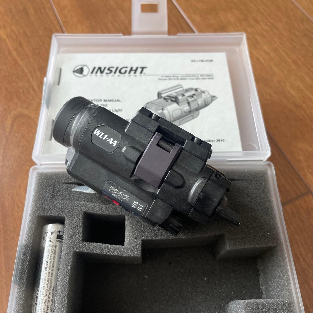 実物 L3 インサイト WL1-AA LED 武器マウントライト 実物 L3 イン