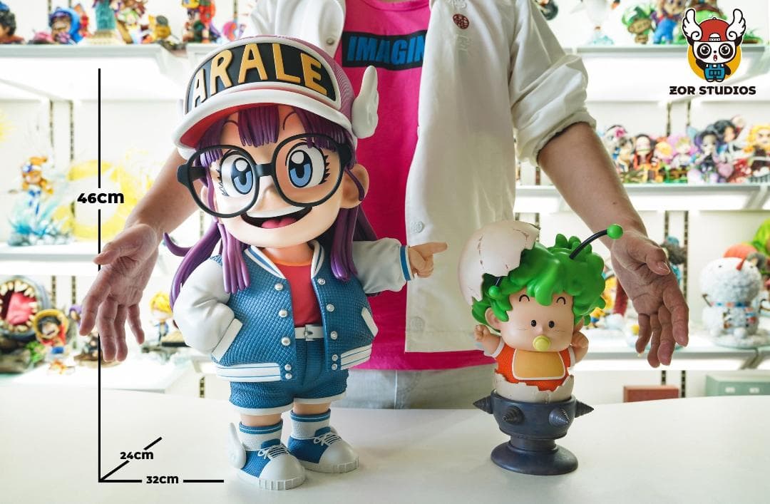 Dr.スランプ アラレちゃん 則巻ガジラ セット ガレージキット