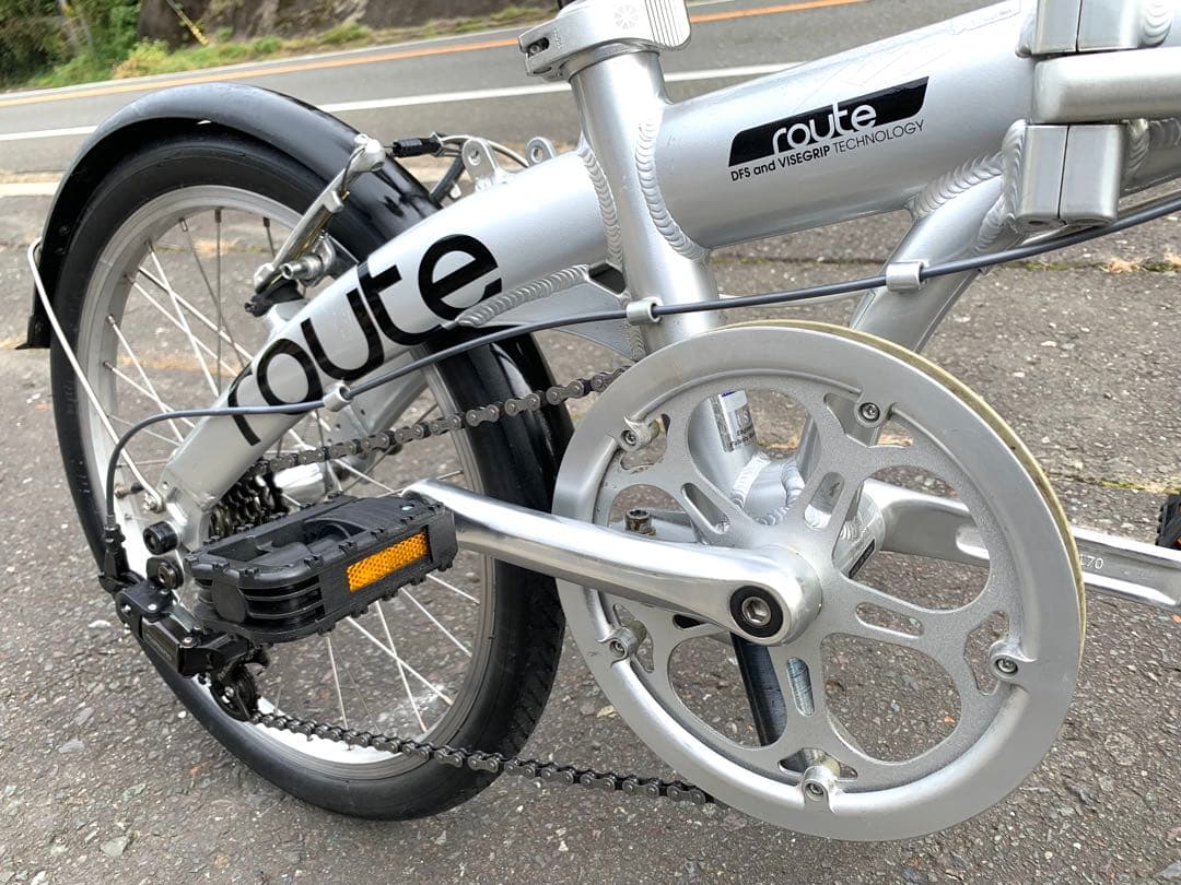 即乘】送料無料 DAHON 折り畳み自転車 route7速ミニベロ 小径車20