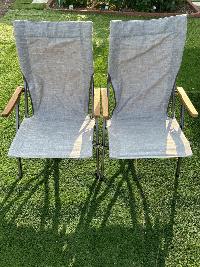 2脚セット）snow peak 65周年限定ローチェア30メランジグレー