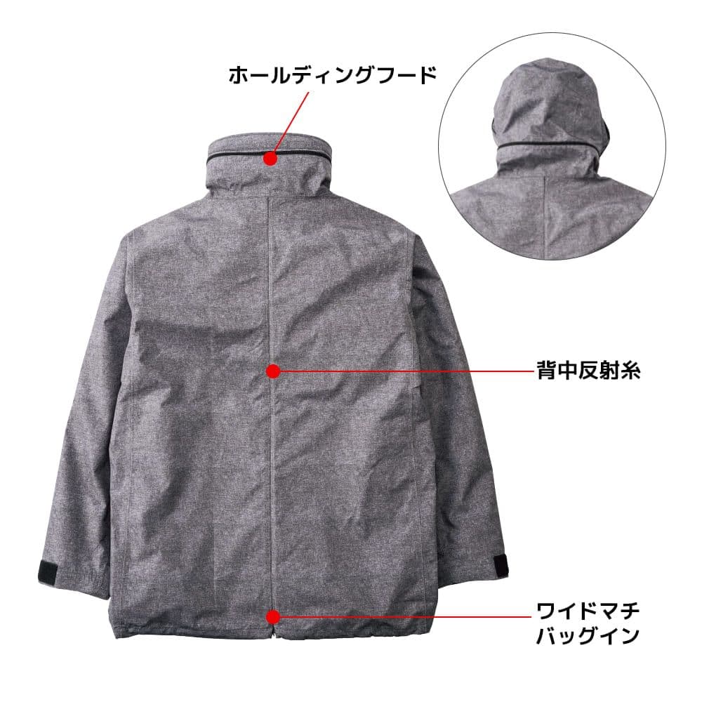 ワークマン【4Lサイズ】 イナレムプレミアムバッグインレイン