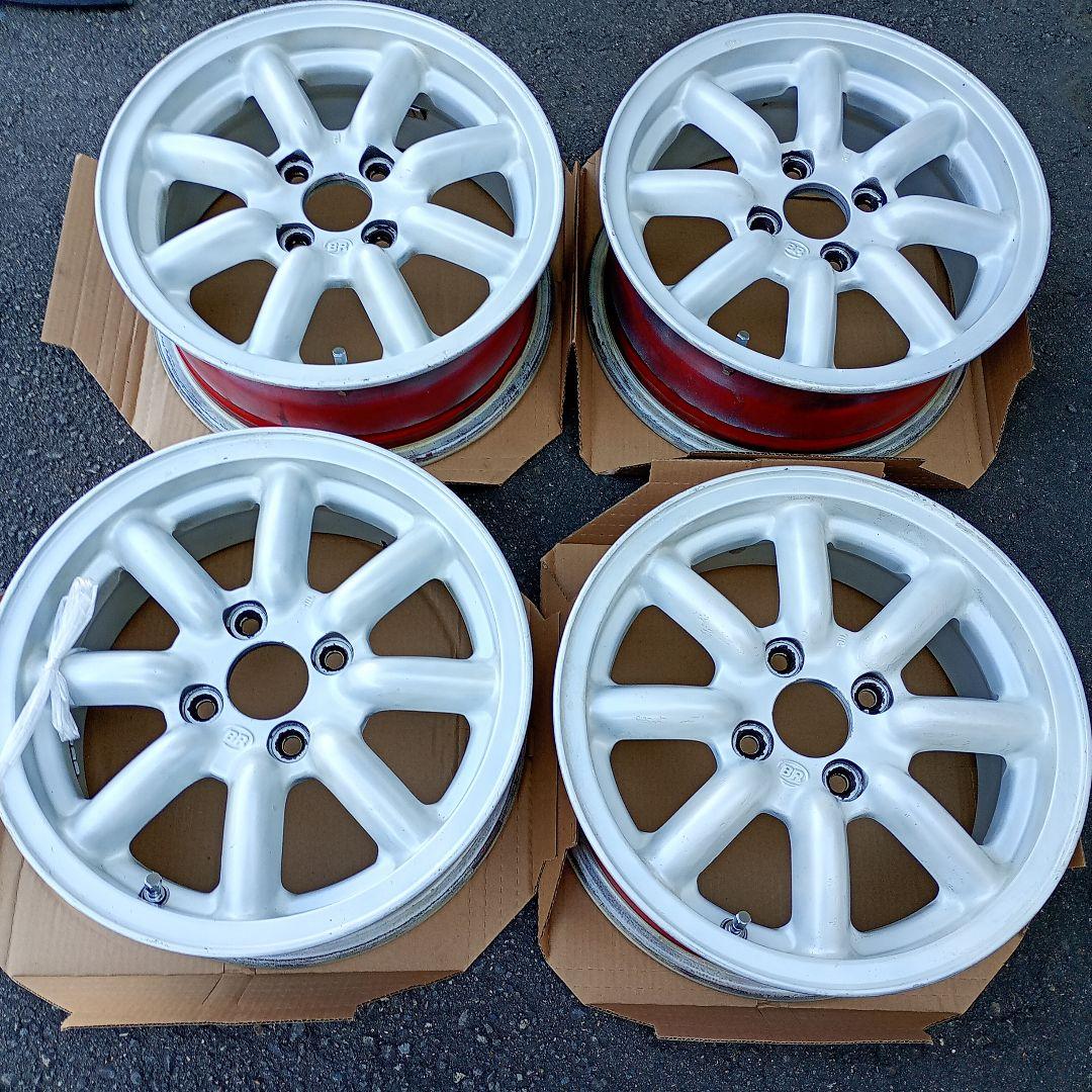 ブラックレーシング 14インチ 6j pcd100 +40 - メルカリ