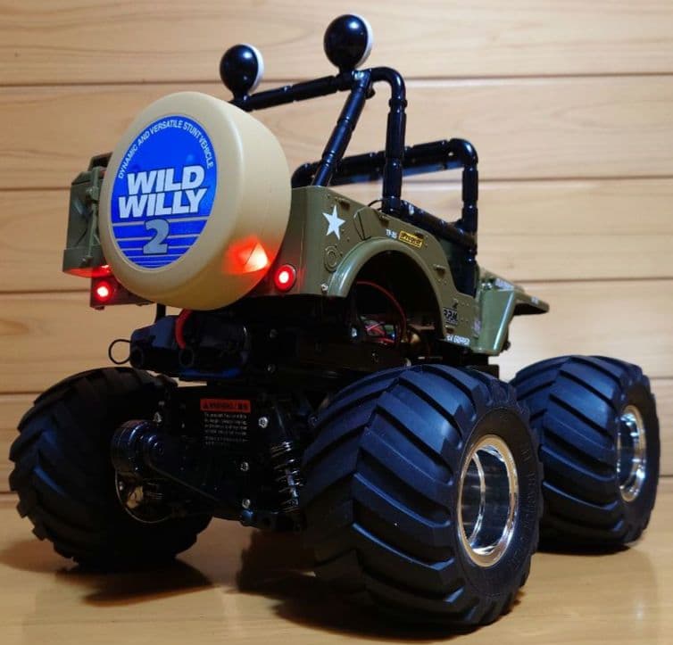 田宮タミヤXBフルセットワイルドウイリーバッファロー号仕様LEDライト