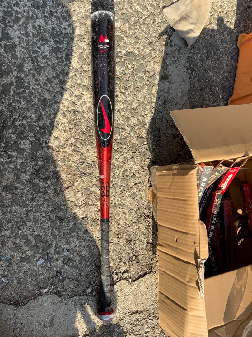 ナイキ 軟式バット 中村紀洋モデル 金属 NIKE NIKE☆中村紀洋モデル☆一般軟式金属バット - メルカリ