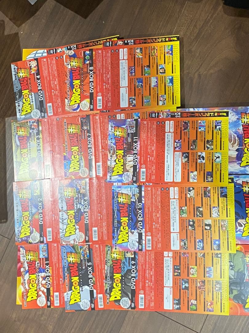 ドラゴンボール超 DVD-BOX 全11巻 美品 DB 孫悟空 鳥山明
