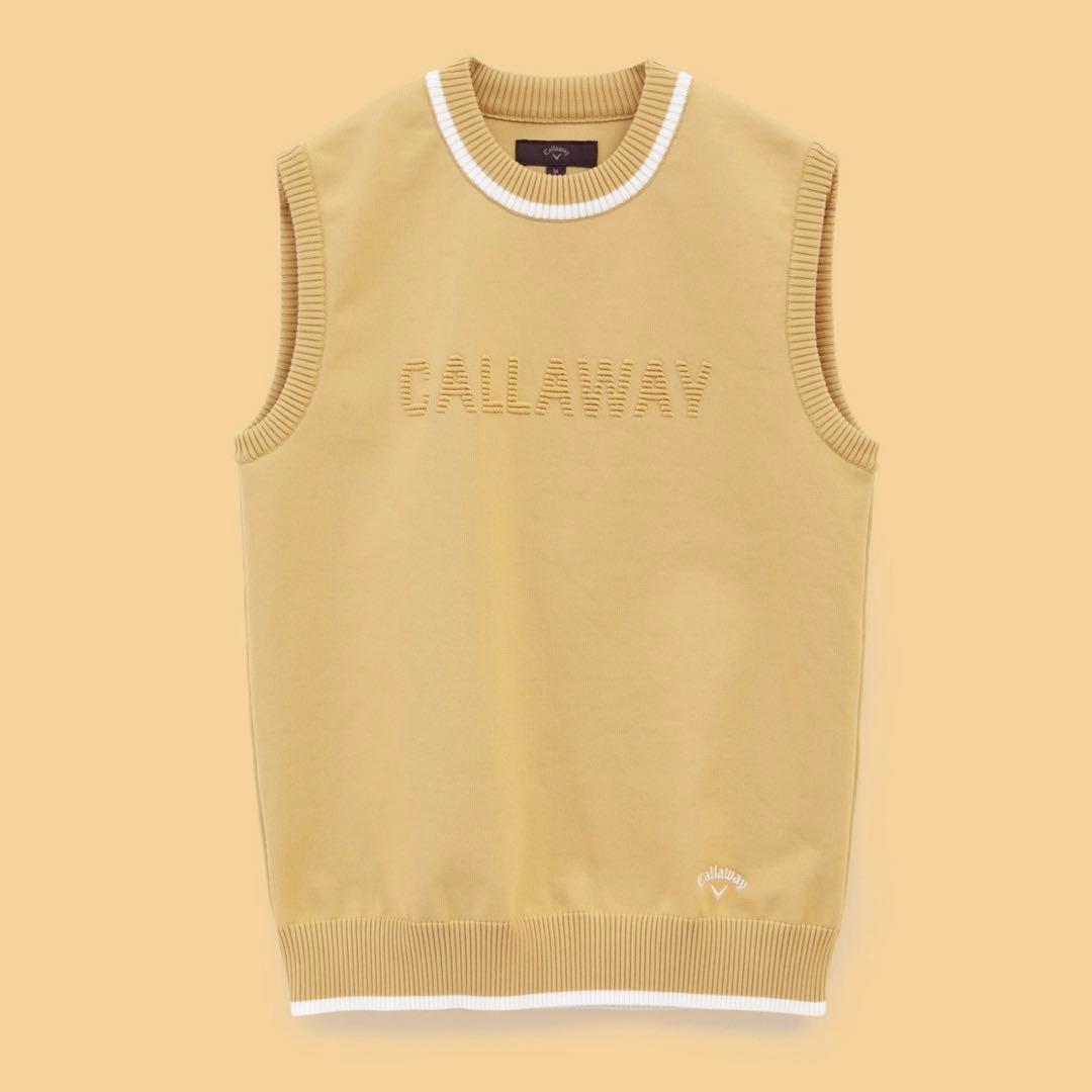 新品　callaway キャロウェイ　ゴルフウェア　レディース　ロゴニットベスト Callaway（キャロウェイ） キャロウェイ（CALLAWAY）（レディース
