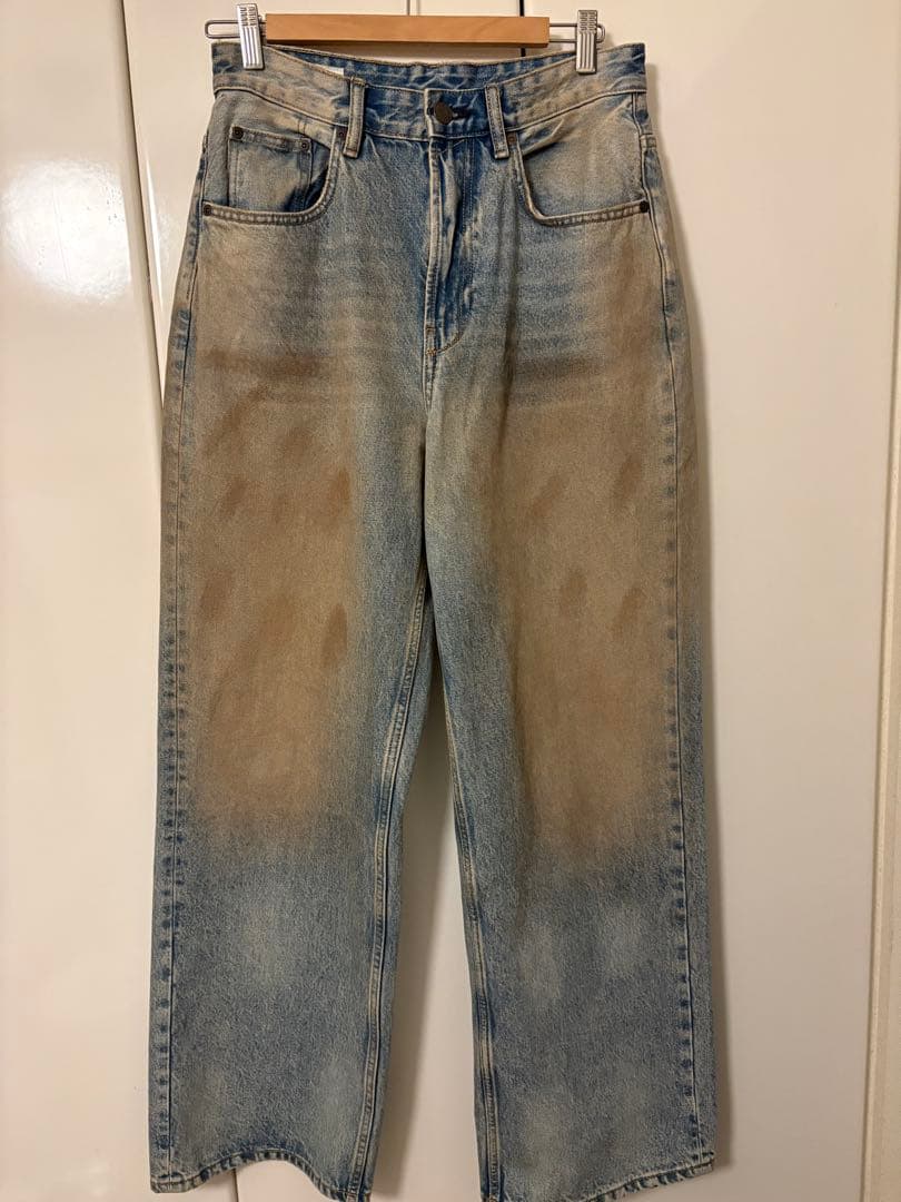 ZARA ヴィンテージ加工バギーフィットジーンズEU 36（JP29） - メルカリ