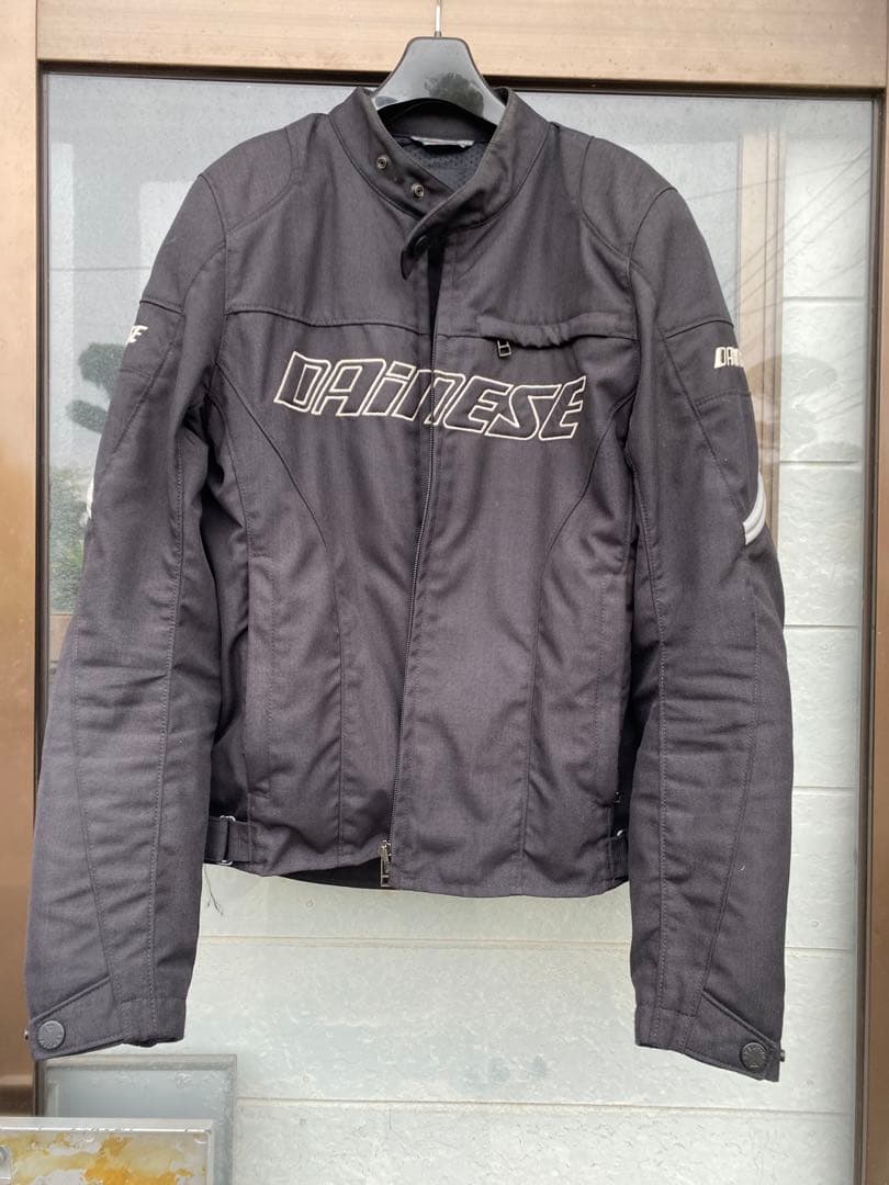 DAINESE 防風・防水ジャケット 黒 公式】ACCELERATA AIR TEX JACKET ASIAN FIT 安心の修理保証付き