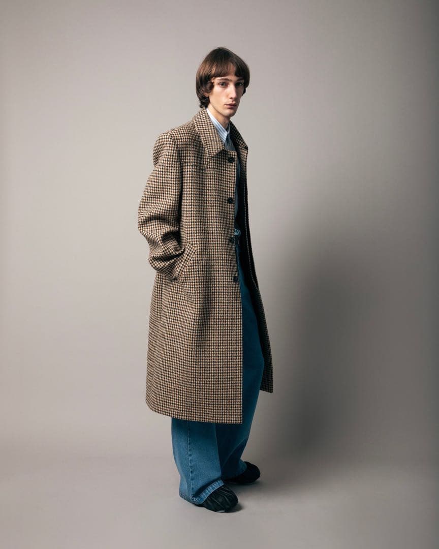 定価25万】 Egonlab EGONIMATI COAT ベージュ 46-店舗在庫をネットで