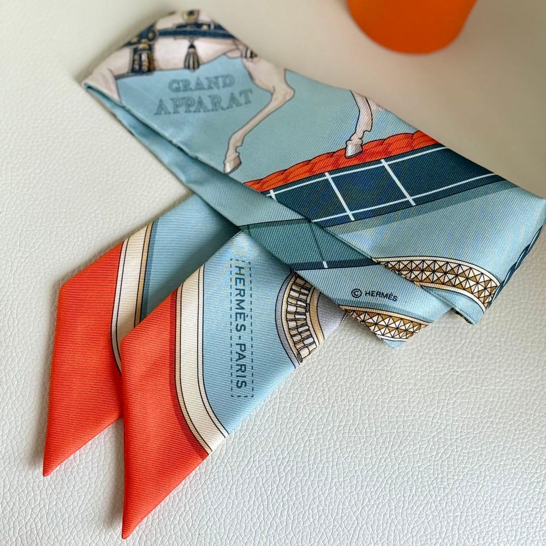 新品 HERMES 2024AW ツイリー 《グラン・アパラ》