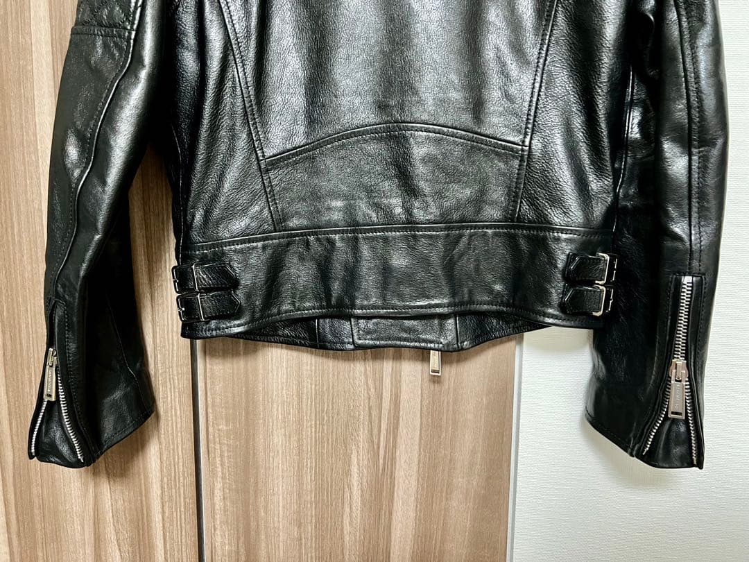 ア*グ様 DSQUARED2 ディースクエアード ライダースジャケット 46サイ