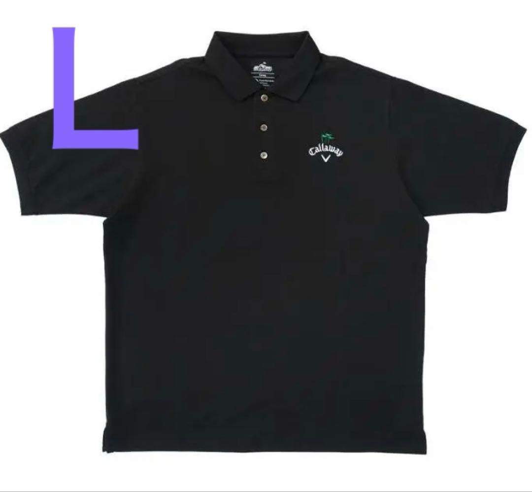 限定】Callaway CLUBHAUS S/S Polo Black コラボ
