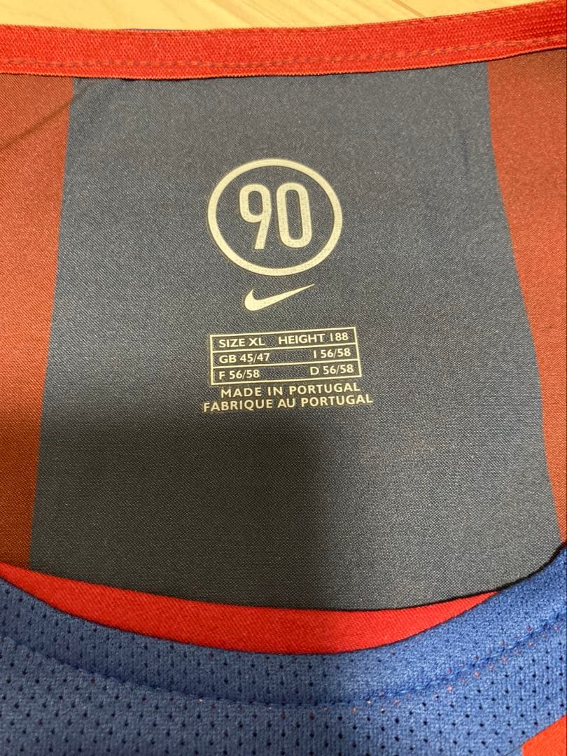 バルセロナ04/05（H）CLモデル #10 RONALDINHO 選手支給品 - メルカリ