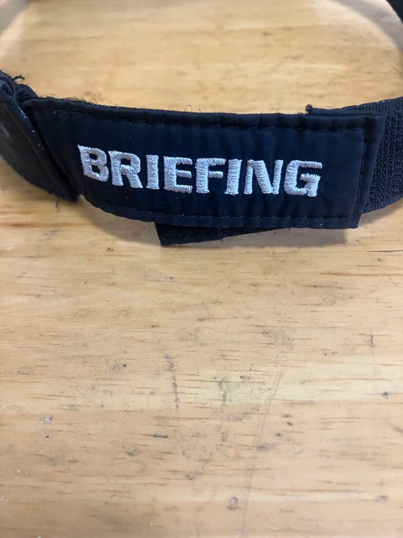 BRIEFING ブラック バイザー - メンズウェア新 モデル