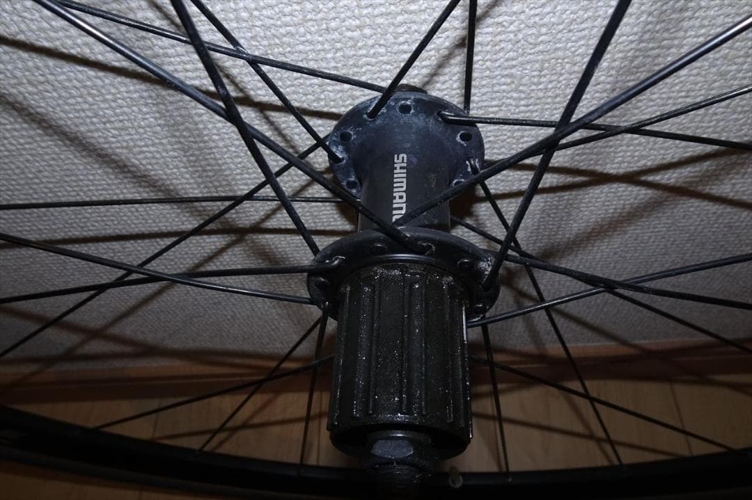 良品☆シマノWH-RS010ホイール前後輪 & シマノ11-28Tスプロケット