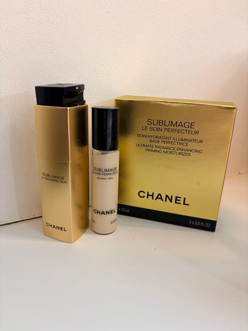 CHANEL サブリマージュ ル ソワン ペルフェクトゥール 乳液 下地