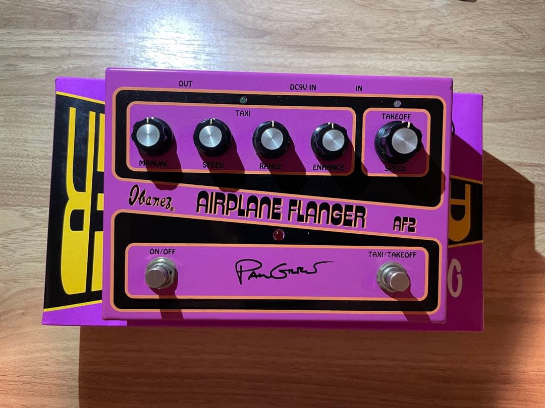 ギター Ibanez AF-2 AirplaneFlanger Ibanez AF2 Airplane Flanger - Paul Gilbert Signature - What To