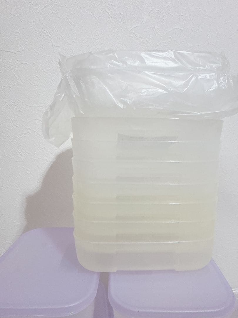 新品 Tupperware フリーザーメイト パープル 27点セット ② www