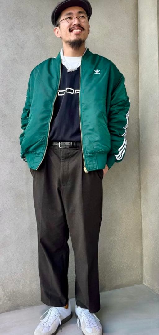 アディダス/アディレニウム MA-1 ボンバージャケット リバーシブル