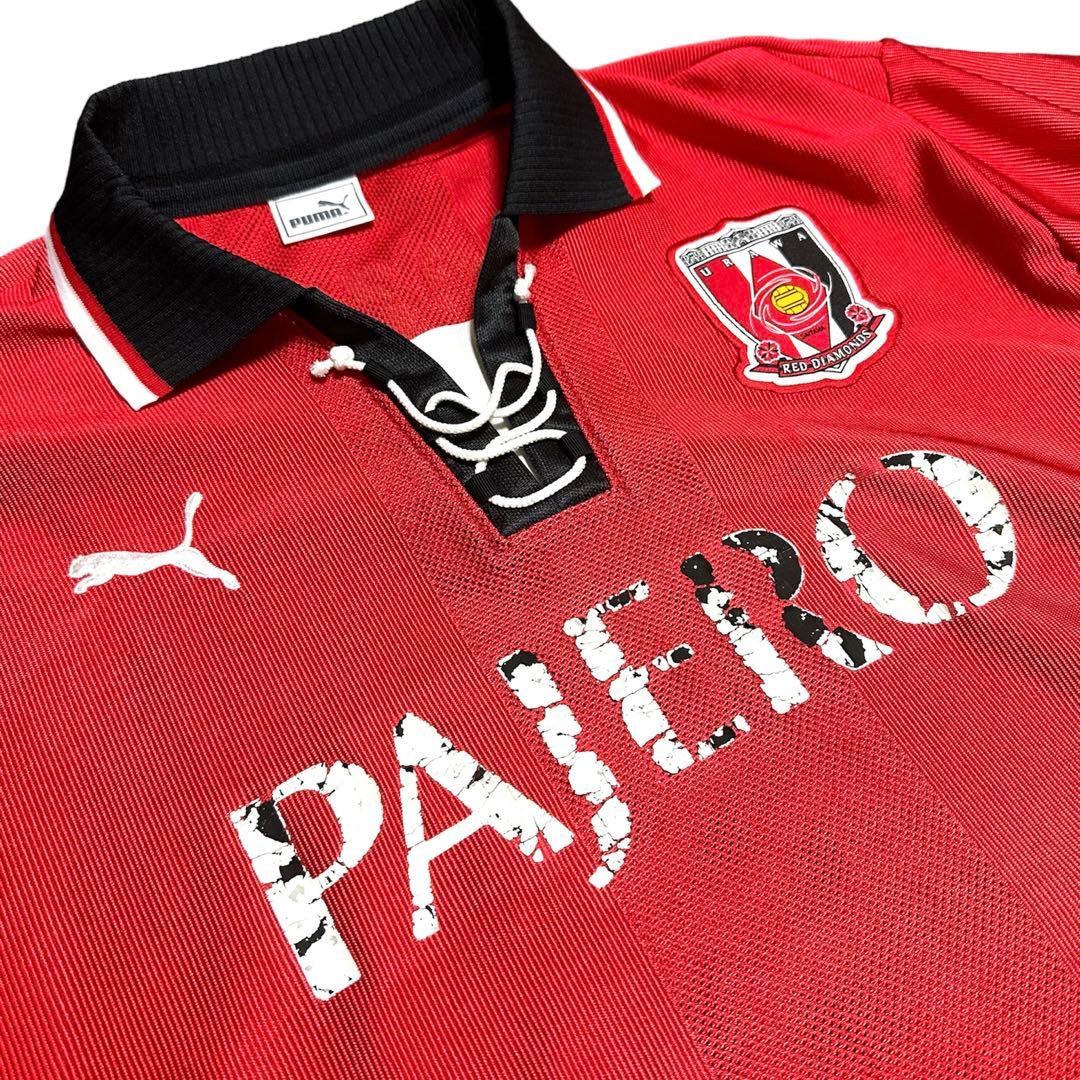 訳あり】浦和レッズ 2002ホームユニフォーム XLサイズ PUMA 匿名配送