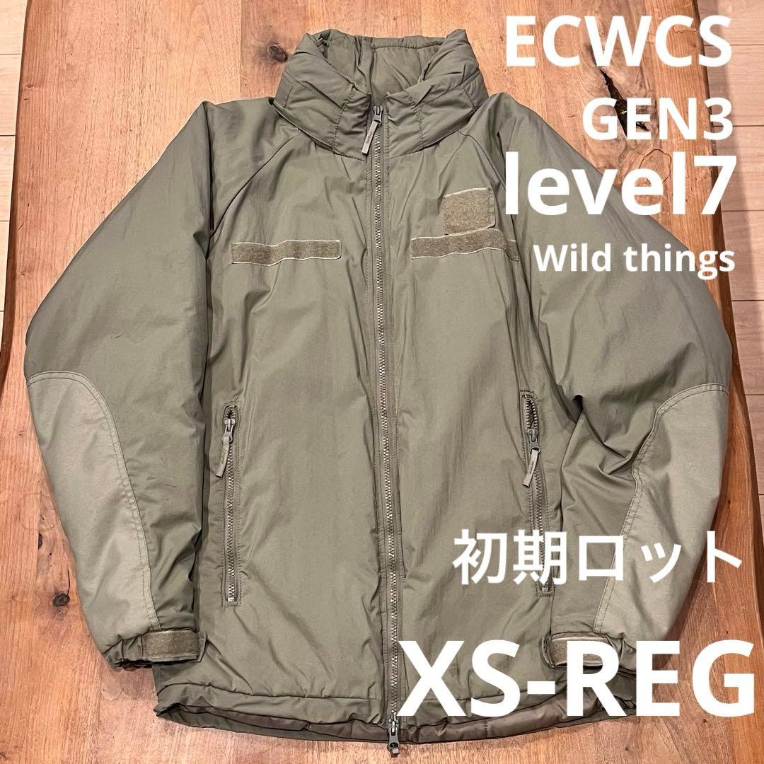 希少サイズ ECWCS LEVEL7 実物 ワイルドシングス XS-REG 初期 - メルカリ