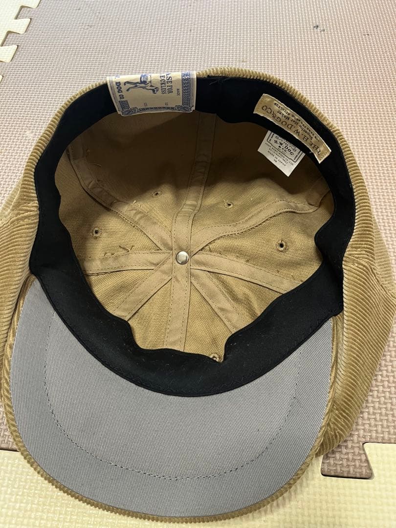 帽子 THE H.W.DOG BRITISH CORDUROY PK HUNTING