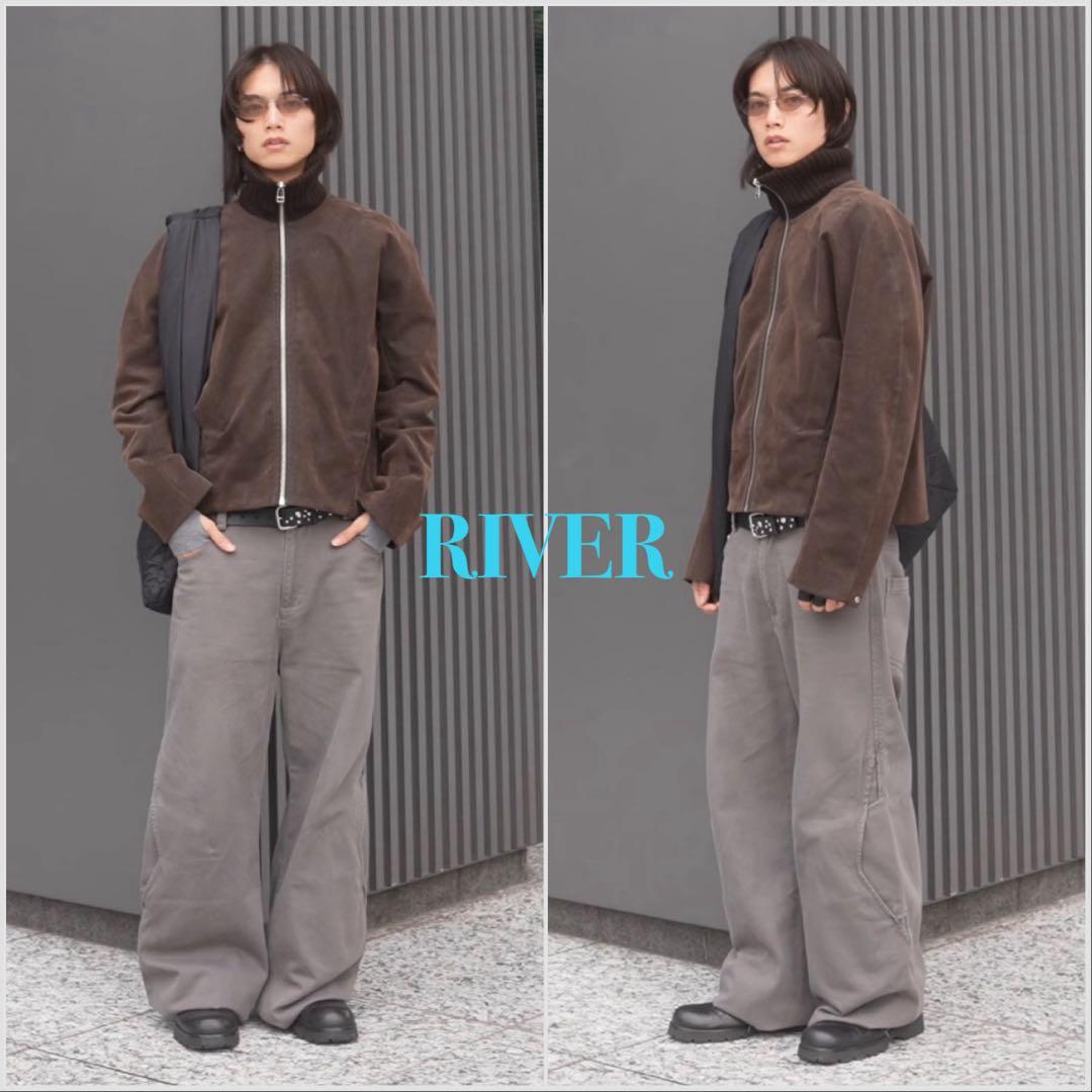 OMAR AFRIDI】25AW PILOT BLOUSON BROWN 46 - メルカリ