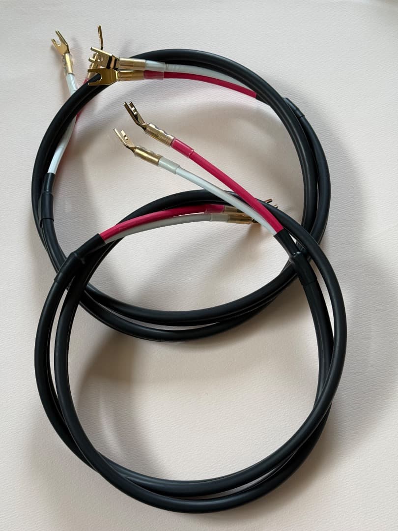 オヤイデ スピーカーケーブル ACROSS 3000 SGY 1.5m Yラグ