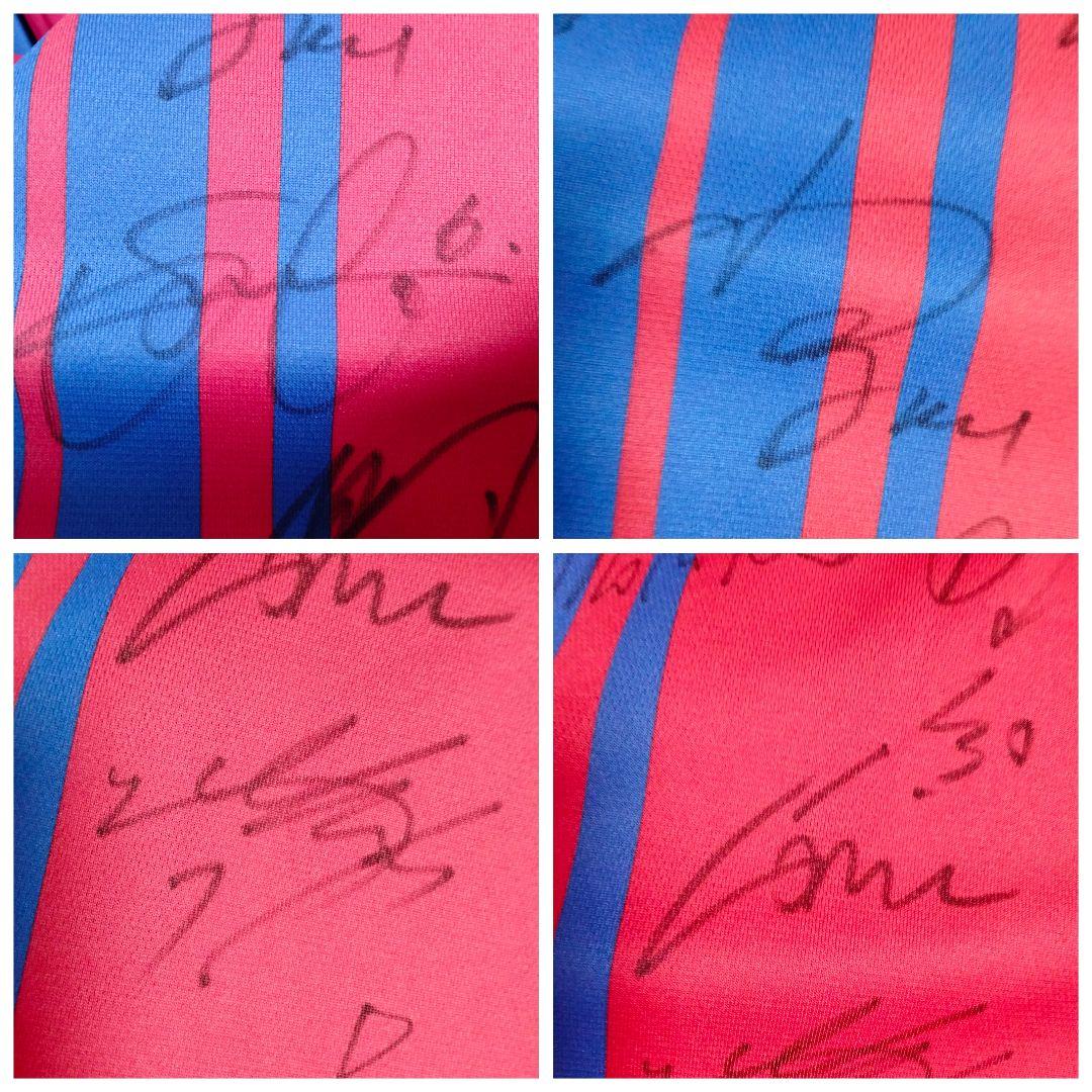 アンブロ FC東京 2015所属選手サイン入り ユニフォーム ホーム 紙タグ