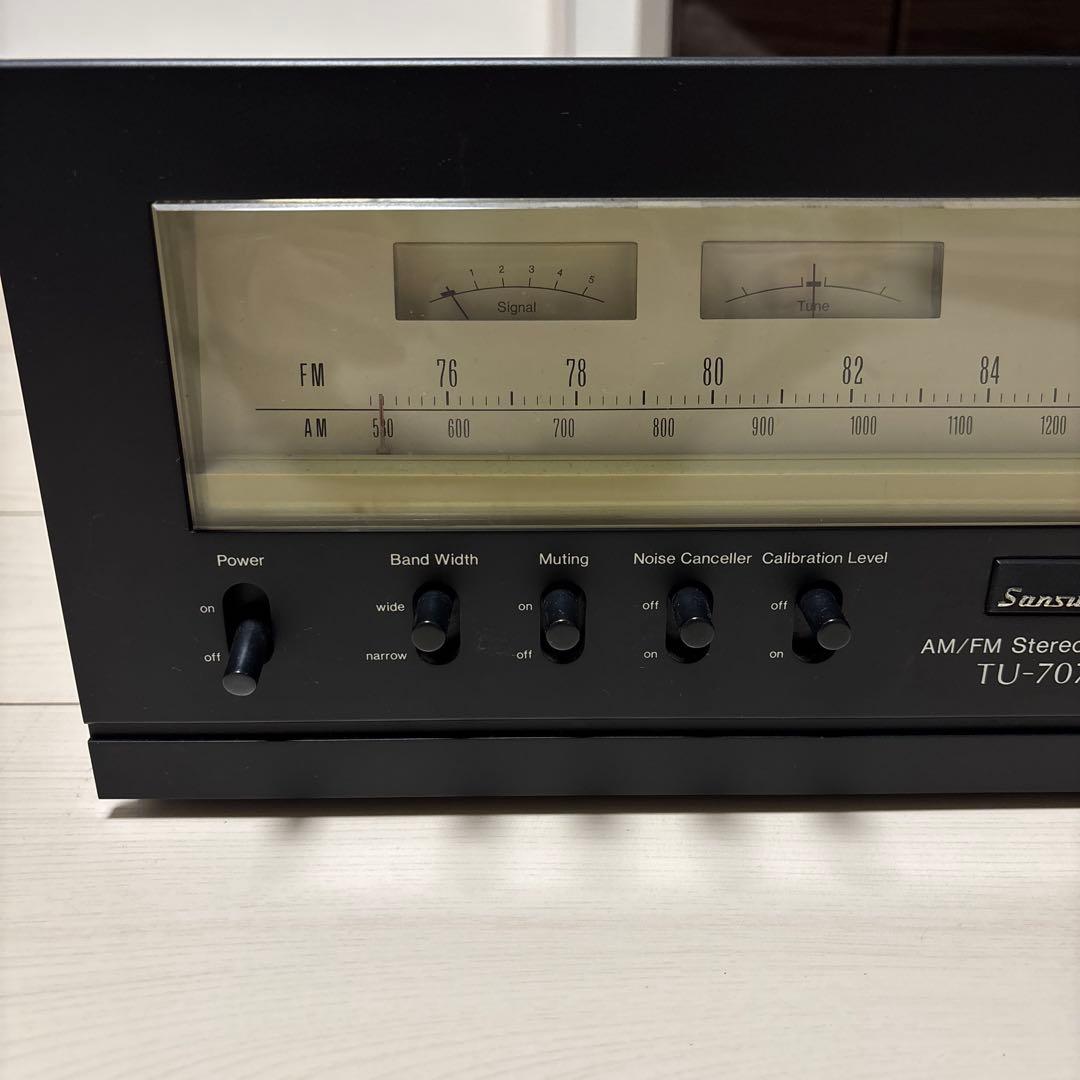 Sansui TU-707 AM/FM ステレオチューナー美品』SANSUI TU-707 FM/AM