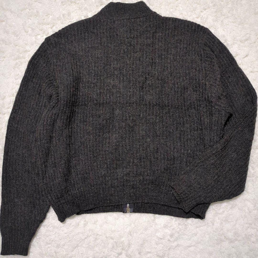 80s L.L.bean アルパカ混 USA製 ドライバーズニット ビンテージ