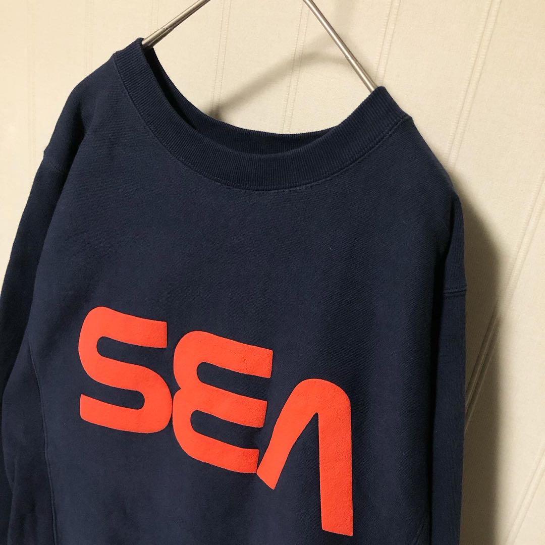 大人気❗️ WIND AND SEA ウィンダンシー SEAロゴ スウェット