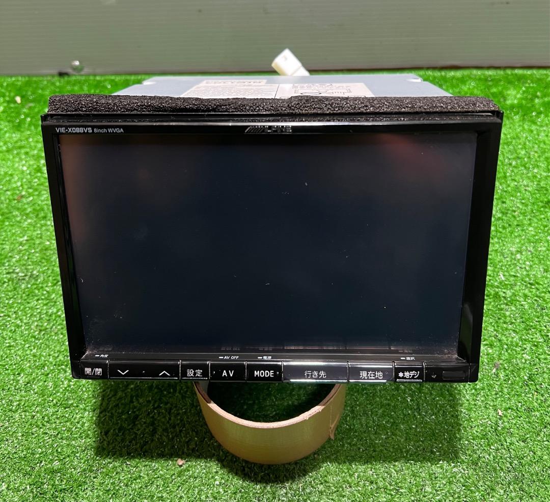 アルパインVIE-X088VS HDDナビ フルセグ2016年地図データ フルセグ2016