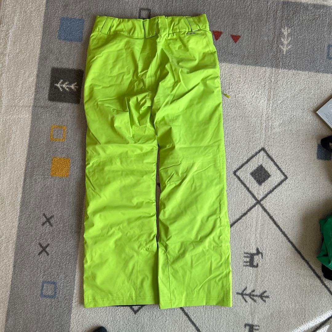 SALE‼️Salomon 蛍光グリーン スノーボードウェア Lサイズ - メルカリ
