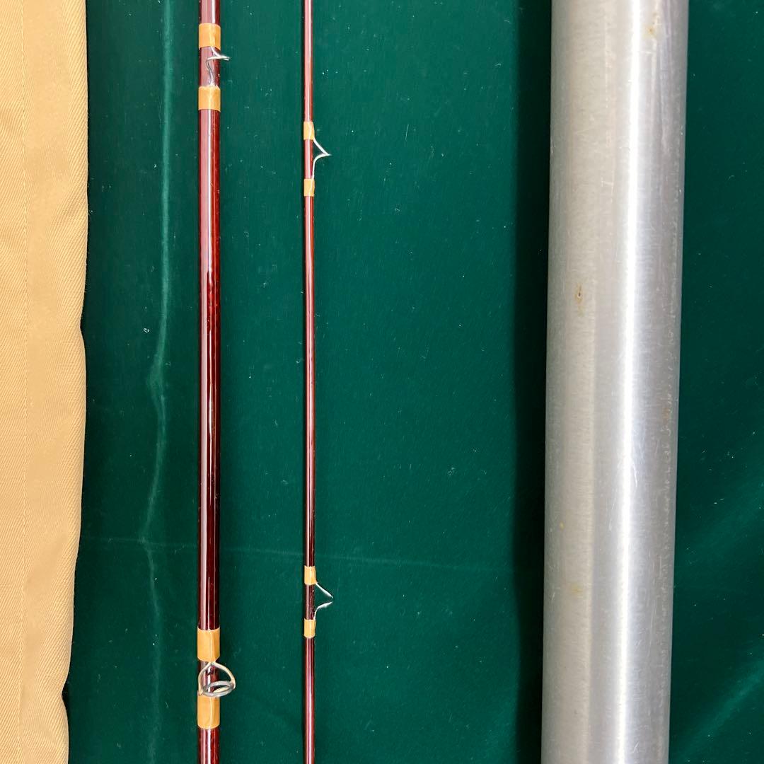 超希少　 レオナルド　カーボンフライロッド　8.6f #6