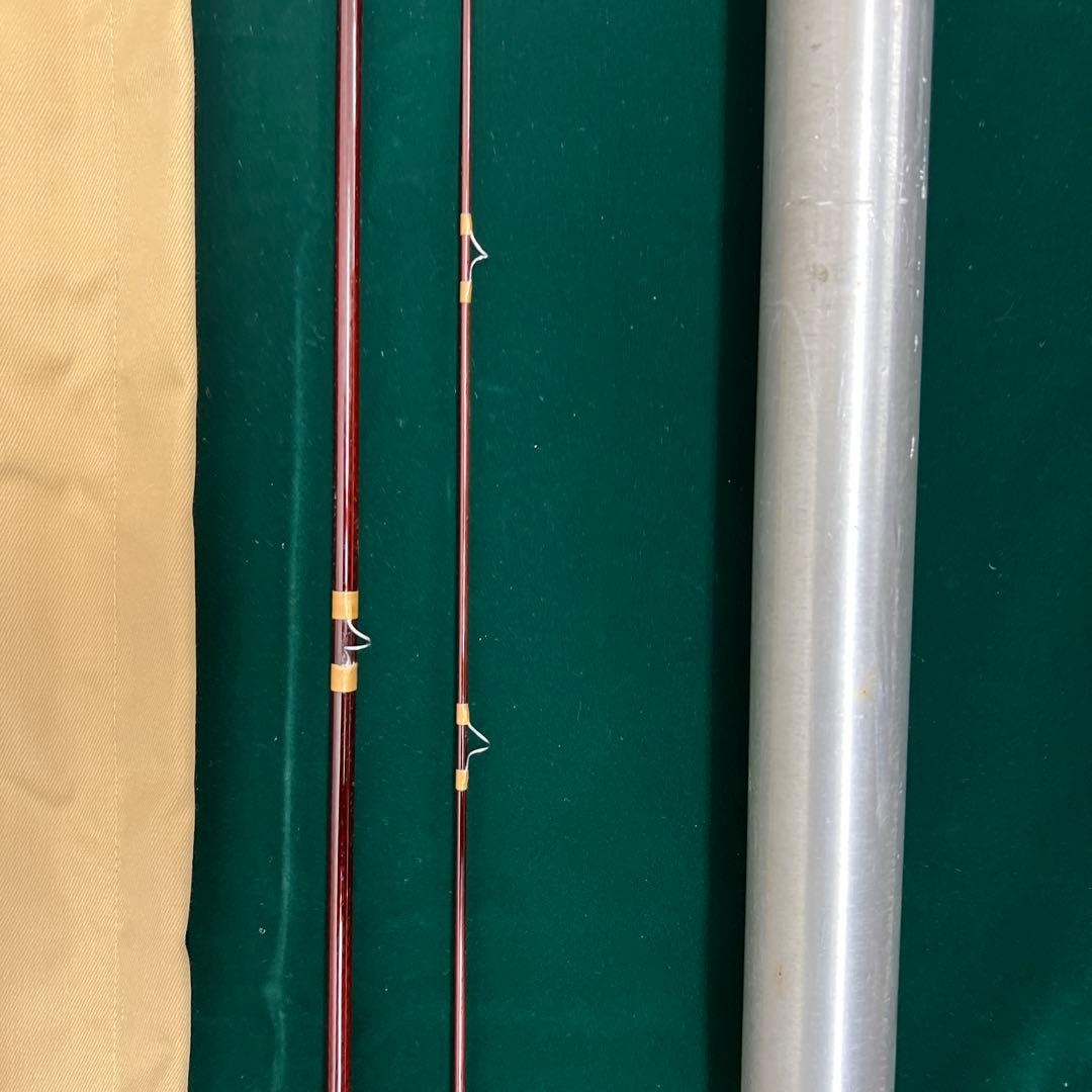 超希少　 レオナルド　カーボンフライロッド　8.6f #6